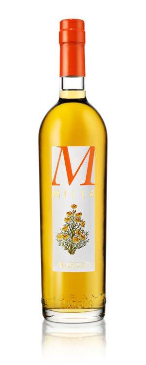 Liquore alla Camomilla con grappa "Milla" -  Marolo - Rosato Vini