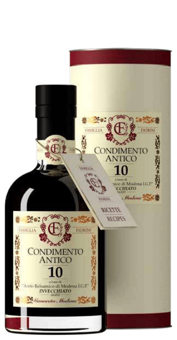 Condimento Antico N° 10 a base di Aceto Balsamico di Modena I.G.P. - Invecchiato - Rosato Vini
