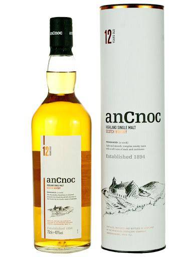 AnCnoc 12 Year Old - Single Malt Scotch Whisky - Rosato Vini