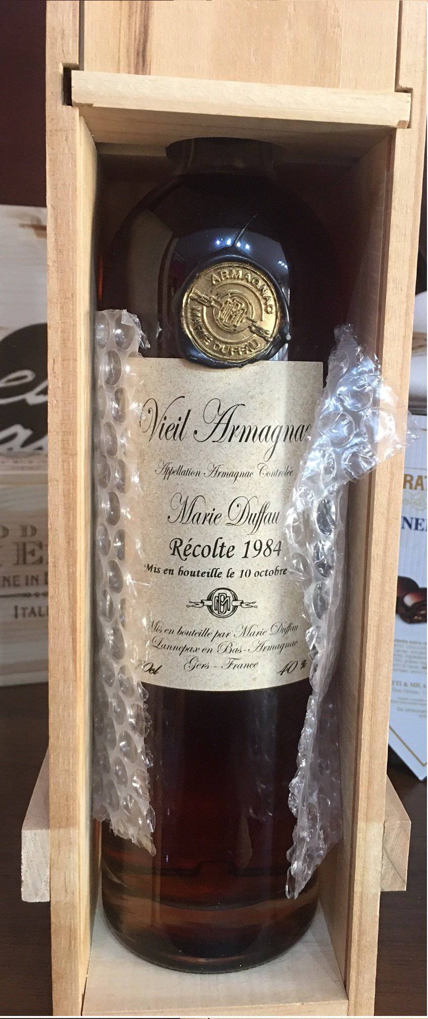 Vieil Armagnac Marie Duffau 1984 cassetta legno - Rosato Vini