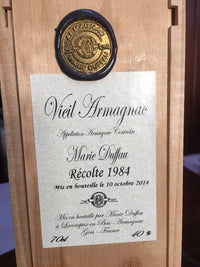Thumbnail for Vieil Armagnac Marie Duffau 1984 cassetta legno - Rosato Vini